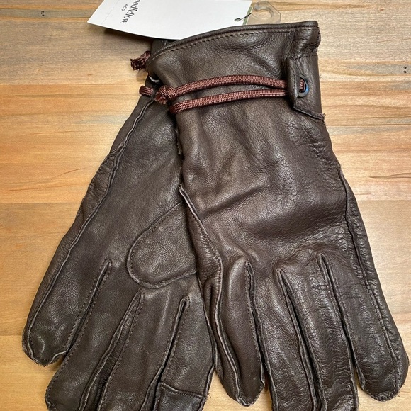 Men’s Leather Gloves NWT size S/M By Goodfellow & Co - Picture 5 of 7